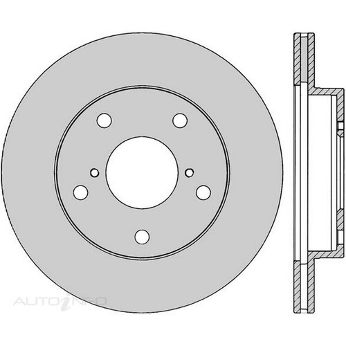 New Genuine PROTEX Rotor - Front #DR12628