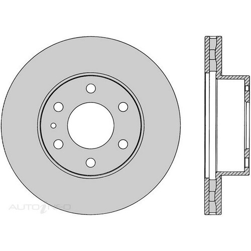 New Genuine PROTEX Rotor - Front #DR12635