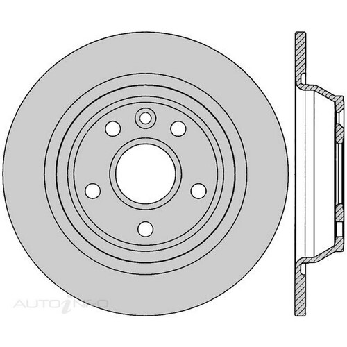 New Genuine PROTEX Rotor - Rear #DR12636