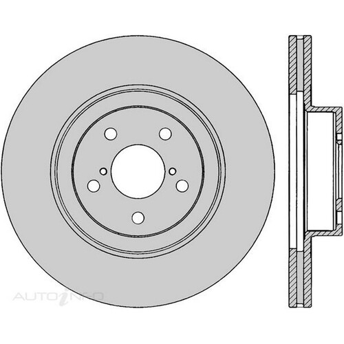 New Genuine PROTEX Rotor - Front #DR12640