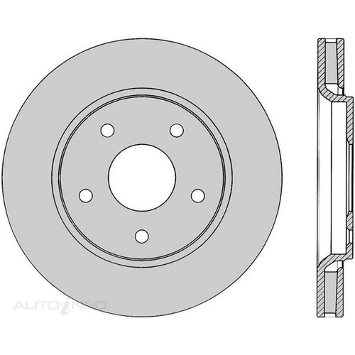 New Genuine PROTEX Rotor - Front #DR12642