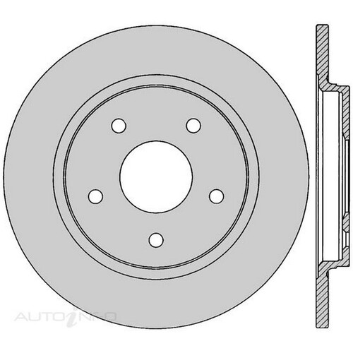 New Genuine PROTEX Rotor - Rear #DR12643