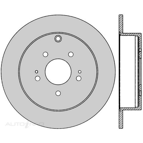New Genuine PROTEX Rotor - Rear #DR12650