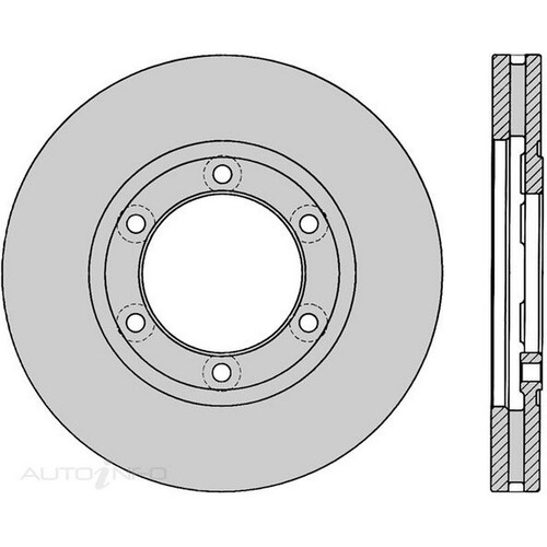 New Genuine PROTEX Rotor - Front #DR12655