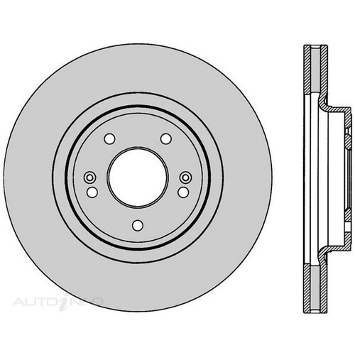 New Genuine PROTEX Disc Rotor #DR1271