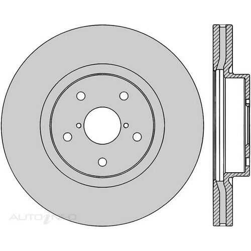 New Genuine PROTEX Rotor - Front #DR12718