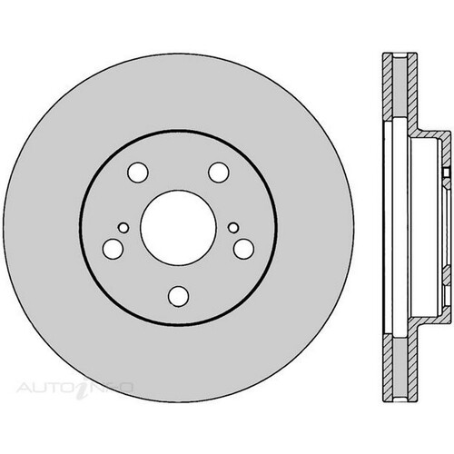 New Genuine PROTEX Rotor - Front #DR12723