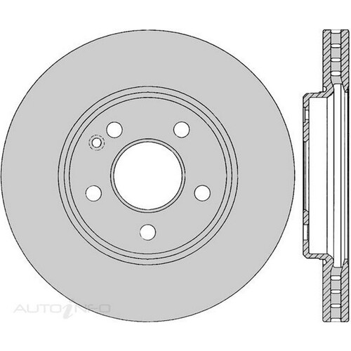 New Genuine PROTEX Rotor - Front #DR12725