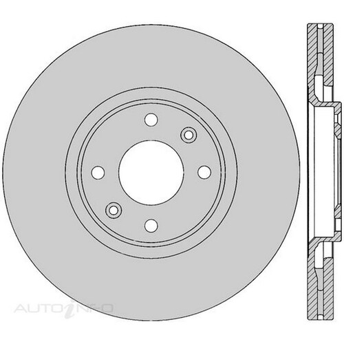 New Genuine PROTEX Rotor - Front #DR12728