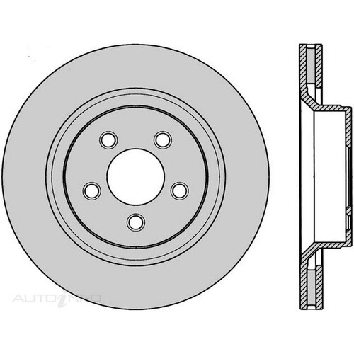 New Genuine PROTEX Rotor - Front #DR12733