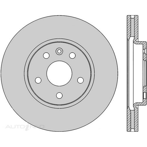 New Genuine PROTEX Rotor - Front #DR12737