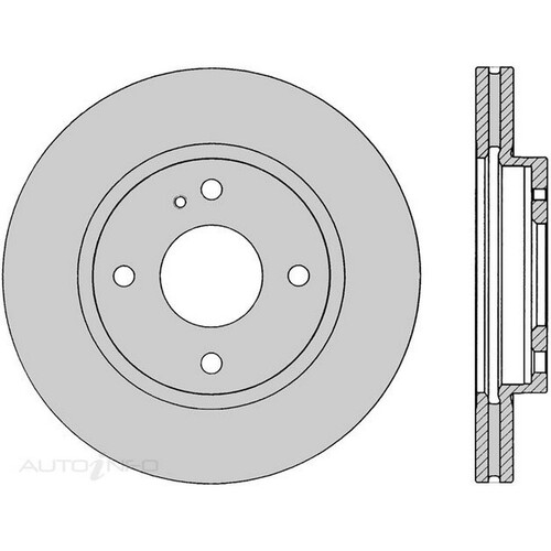 New Genuine PROTEX Rotor - Front #DR12743