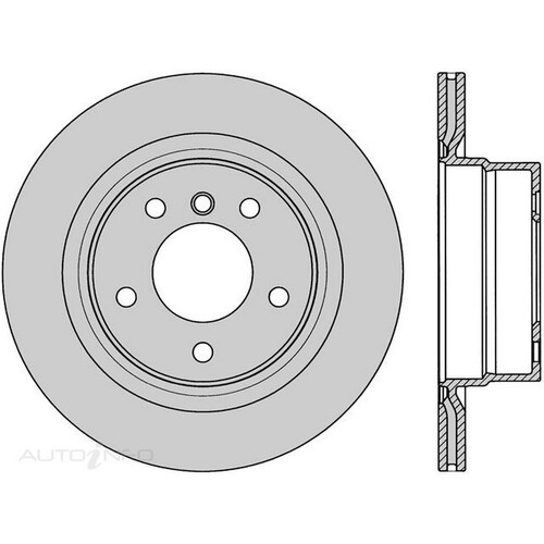 New Genuine PROTEX Rotor - Rear #DR12754