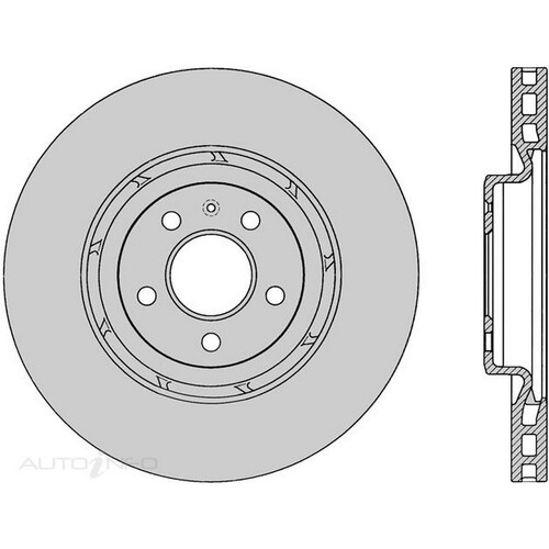 New Genuine PROTEX Rotor - Front #DR12765