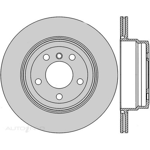New Genuine PROTEX Rotor - Rear #DR12778