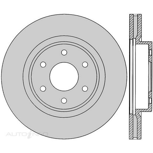 New Genuine PROTEX Rotor - Front #DR12781