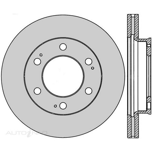 New Genuine PROTEX Rotor - Front #DR12782