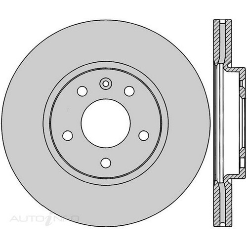 New Genuine PROTEX Rotor - Front #DR12786