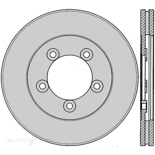 New Genuine PROTEX Rotor - Front #DR12787