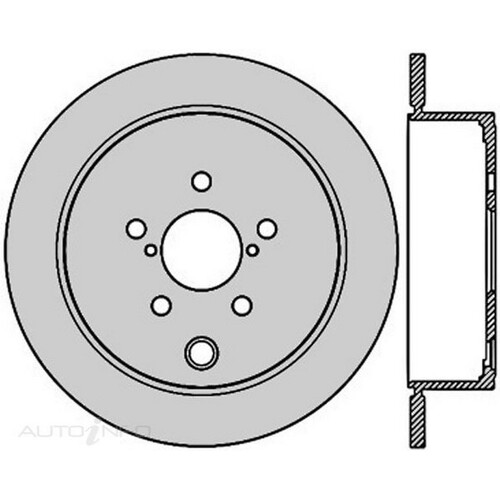 New Genuine PROTEX Rotor - Rear #DR12810