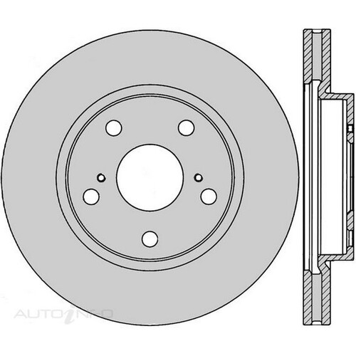New Genuine PROTEX Rotor - Front #DR12817