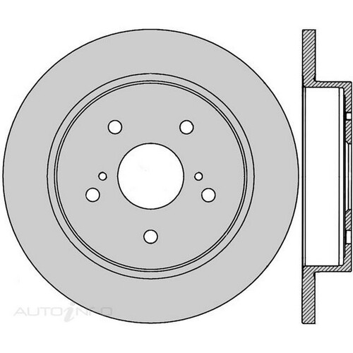 New Genuine PROTEX Rotor - Rear #DR12820