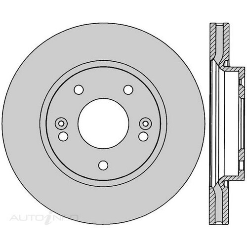 New Genuine PROTEX Rotor - Front #DR12821