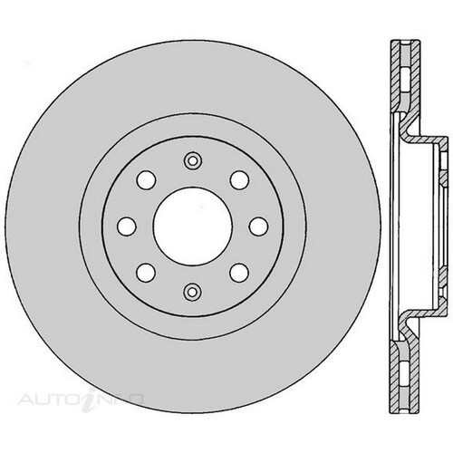 New Genuine PROTEX Rotor - Front #DR12824