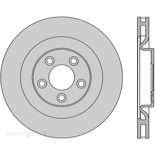 New Genuine PROTEX Rotor - Front #DR12832