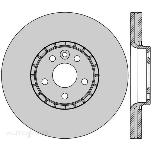 New Genuine PROTEX Rotor - Front #DR12839