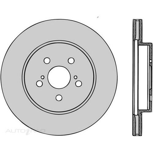 New Genuine PROTEX Disc Rotor #DR1284