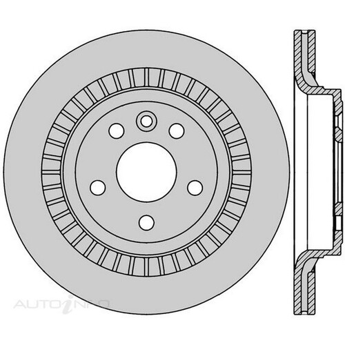 New Genuine PROTEX Rotor - Rear #DR12840