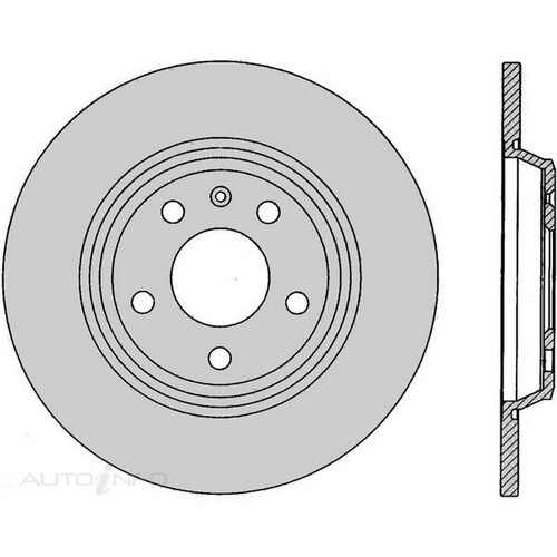 New Genuine PROTEX Rotor - Rear #DR12841