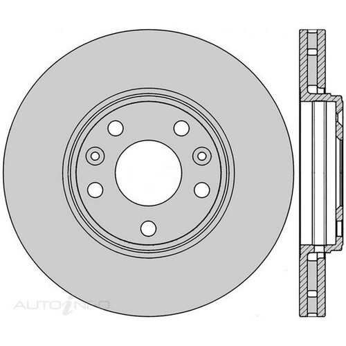New Genuine PROTEX Rotor - Front #DR12843
