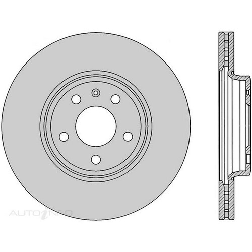 New Genuine PROTEX Rotor - Front #DR12847