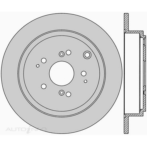 New Genuine PROTEX Rotor - Rear #DR12859