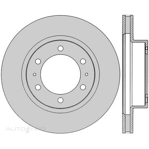 New Genuine PROTEX Rotor - Front #DR12863