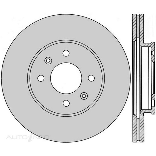 New Genuine PROTEX Rotor - Front #DR12867