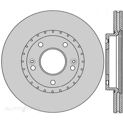 New Genuine PROTEX Rotor - Front #DR12870