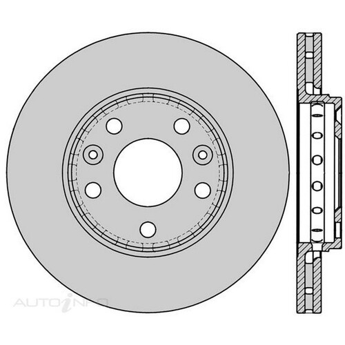 New Genuine PROTEX Rotor - Front #DR12872