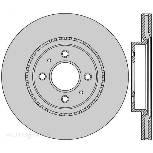 New Genuine PROTEX Rotor - Front #DR12874