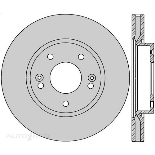 New Genuine PROTEX Rotor - Front #DR12875
