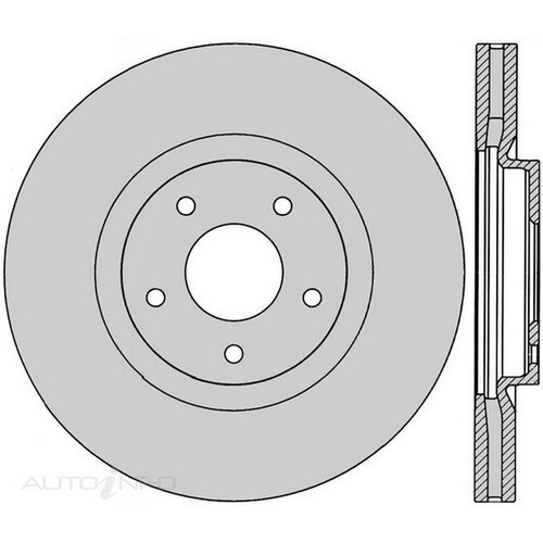 New Genuine PROTEX Rotor - Front #DR12877