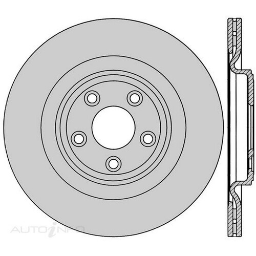 New Genuine PROTEX Rotor - Rear #DR12890