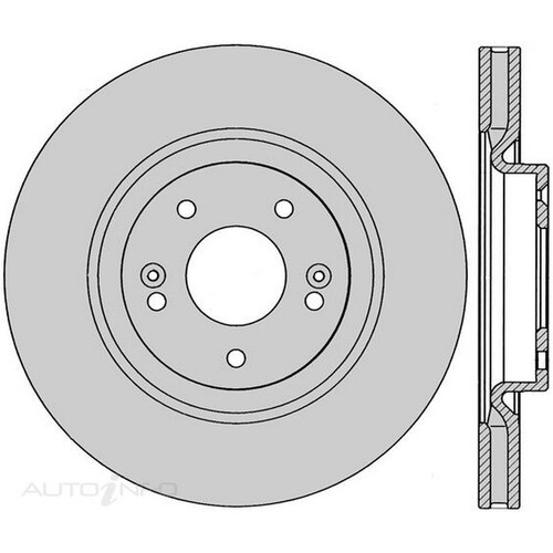 New Genuine PROTEX Rotor - Front #DR12893