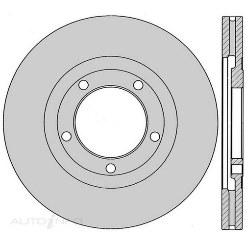 New Genuine PROTEX Rotor - Front #DR12894