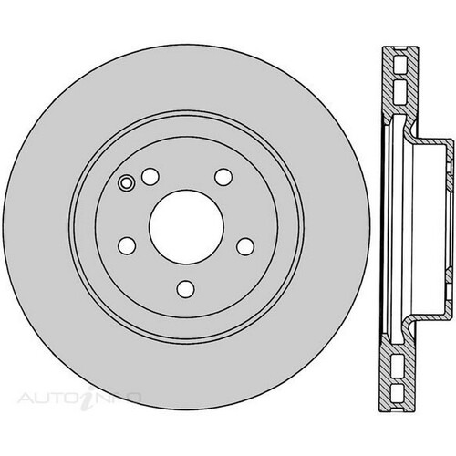 New Genuine PROTEX Rotor - Front #DR12896