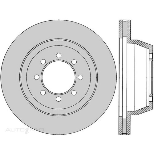 New Genuine PROTEX Rotor - Front #DR129