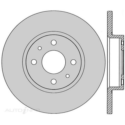 New Genuine PROTEX Rotor - Front #DR12901