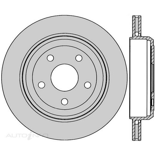 New Genuine PROTEX Rotor - Rear #DR12905